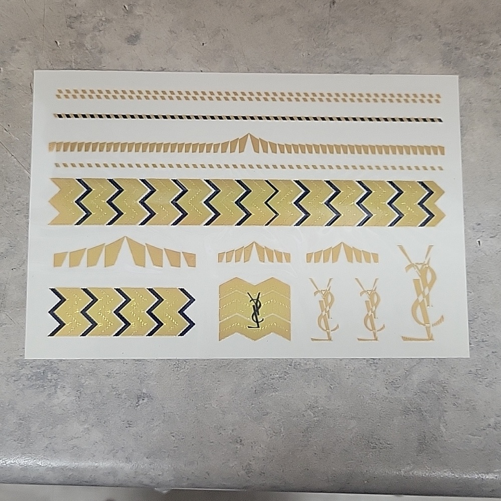 YSL Temporary Tattoos